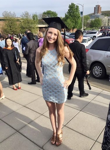 Norton graduating with her MBA at Binghamton University