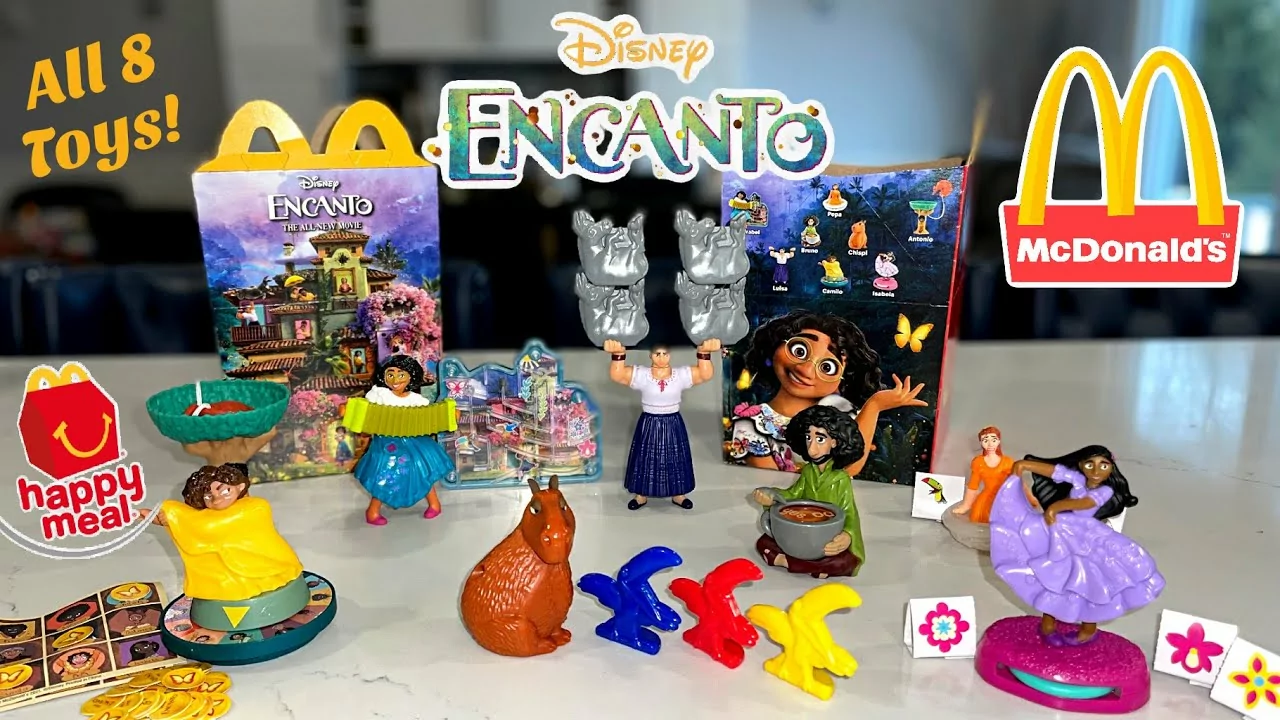 McDonalds toys featuring Disney's Encanto character